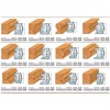 Cutite profilate h=50 mm pentru cap de frezare universal	