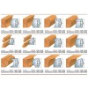 Cutite profilate h=50 mm pentru cap de frezare universal	